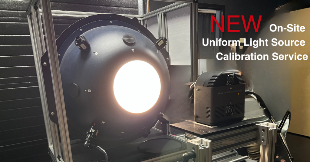New Service On-site calibration of Uniform Light Sources
