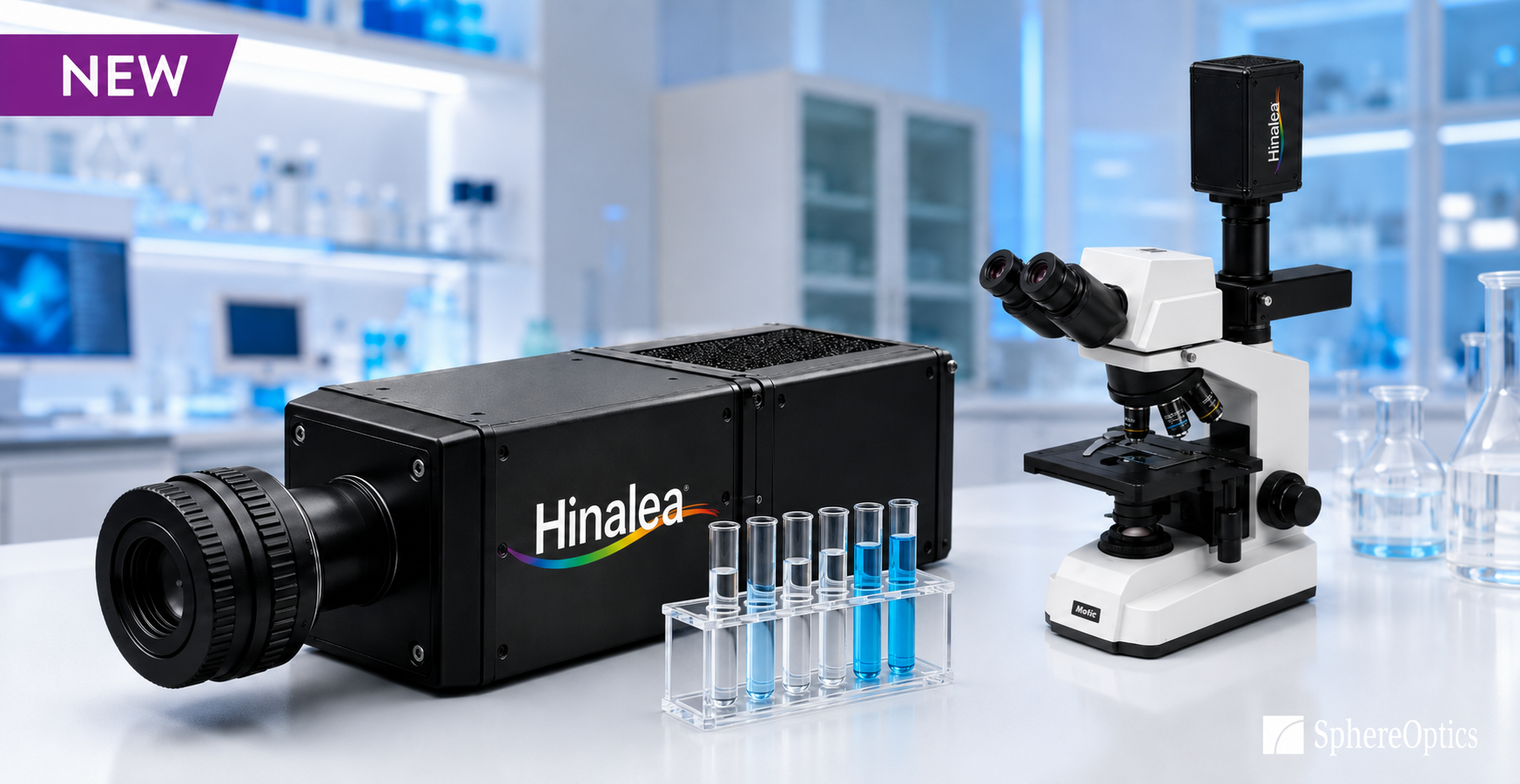 New VNIR ULTRA Hyperspectral imager System from Hinalea